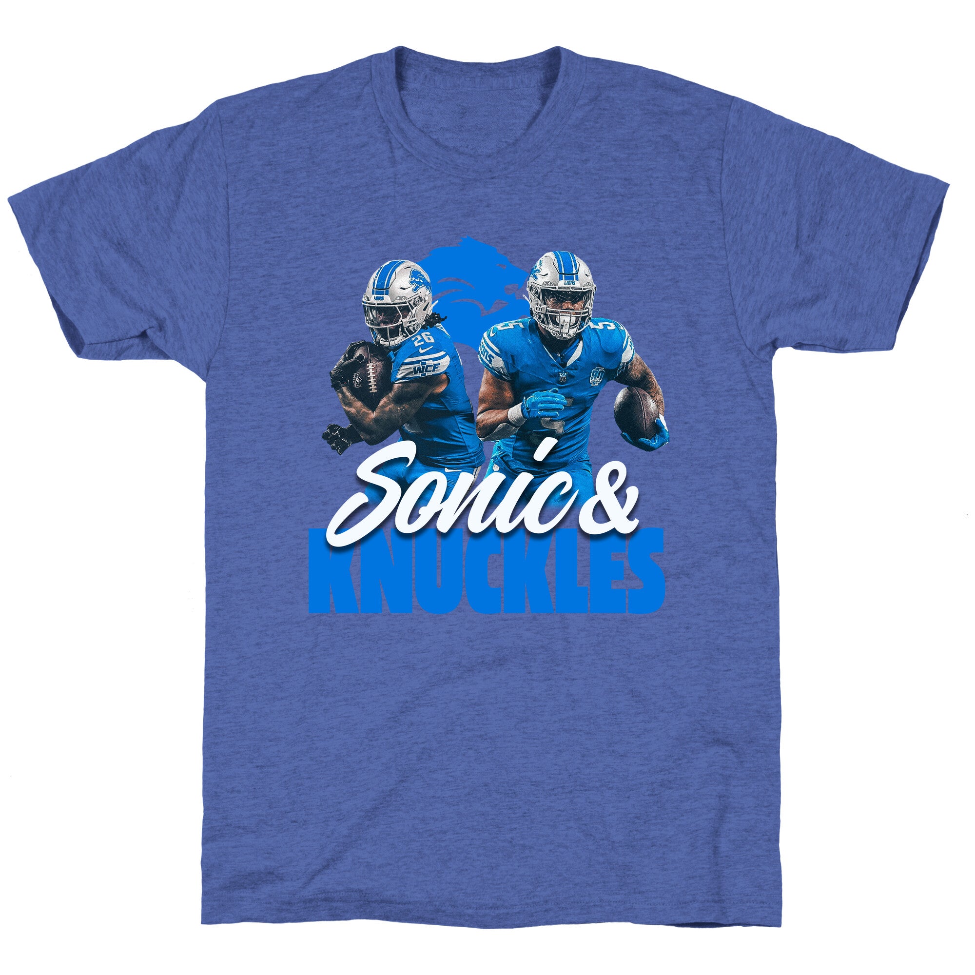 Sonic Knuckles Lions Unisex Triblend Tee